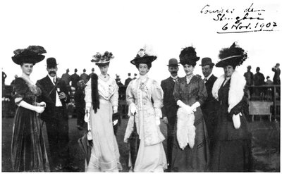 Races in Shanghai, China, 1907 door French Photographer